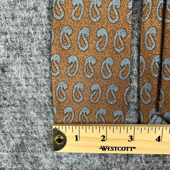 vintage 1990s Altieri Marcella Necktie Tie Mens 54" Skinny Width Italy Italian - Picture 5 of 6